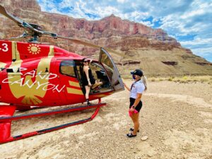 Helicoptero en Gran Cañón